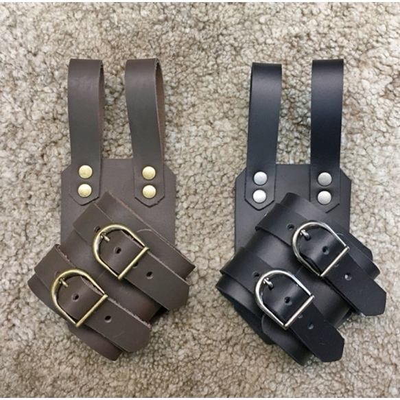 中世纪刀鞘剑鞘刀套剑套45度左手右手挂腰武士配饰PU维京cosplay图片