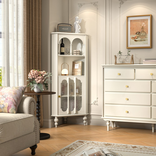 吉森法式中古风转角柜