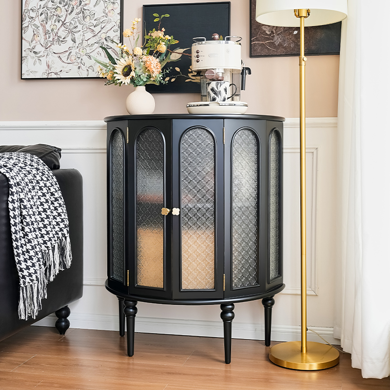 吉森木业半圆玄关柜/酒柜