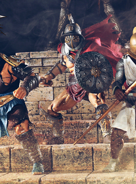 精灵锻造现货】Xesray角斗士 战斗套装 可搭配6-7寸系列 只有衣服