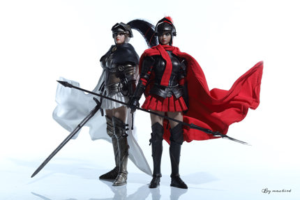 【精零锻造 现货】 TBLeague 帝国卫士 红/白 可动人偶披风套装