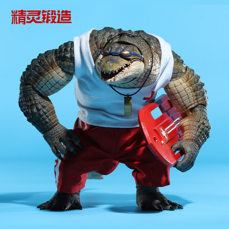 【绝版秒杀】福瑞星球鳄鱼猎人克罗克海岸救生员套装