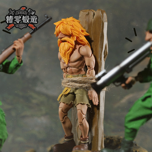 【精零锻造】吞时工作室SNK合金弹头一文字百太郎布衣可动配件