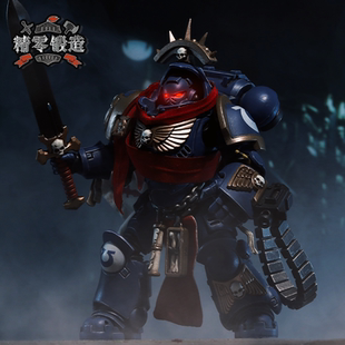 【精零锻造 现货】 暗源战锤40k极限战士原铸连长 二连长披风套装