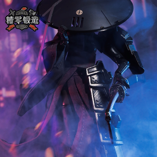 【精零锻造 现】figma赛博朋克 浪人Ronin原画neco 披风套装