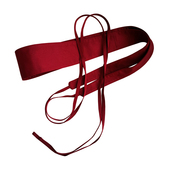 女士腰带装 饰百搭布缎面丝绸宽加长民族风配裙子大衣毛衣韩风腰封