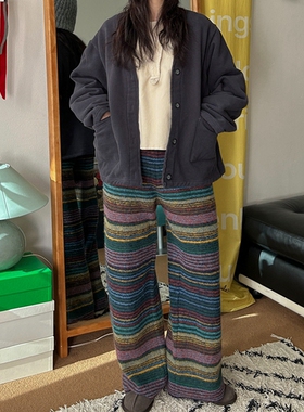 好品质韩国女简约宽松休闲长袖V领开衫抓绒卫衣保暖T324