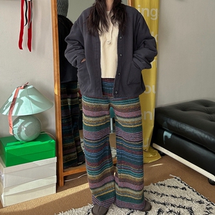 好品质韩国女简约宽松休闲长袖 抓绒卫衣保暖T324 V领开衫