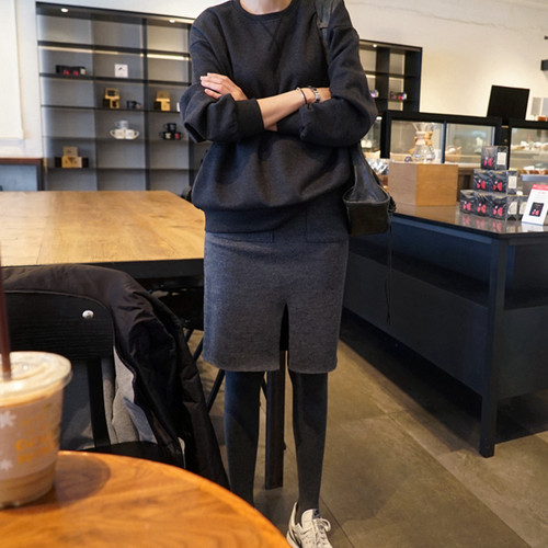 简约抓绒宽松棉休闲卫衣百搭保暖