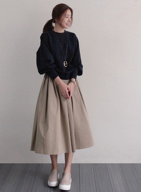 k951好品质韩国女装灯笼袖甜美短款长袖宽松T恤上衣纯棉