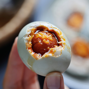悟空家薄盐咸鸭蛋短保熟食蛋黄流油即食下饭菜开袋即食佐粥微山湖
