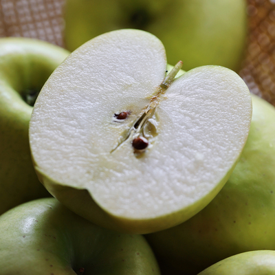 悟空家瑞雪苹果绿色青苹果新鲜孕妇水果宝宝辅食平果脆爽酸甜多汁