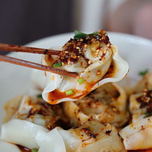 悟空家鲜肉大馄饨荠菜香菇猪肉混沌抄手速食云吞手工水饺懒人早餐