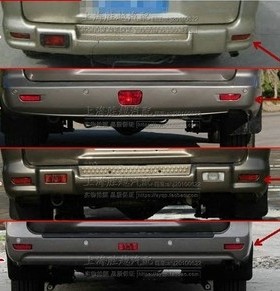 东风风行菱智V3M3M5配件后杠反光片保险杆反射片反光板杠灯专用