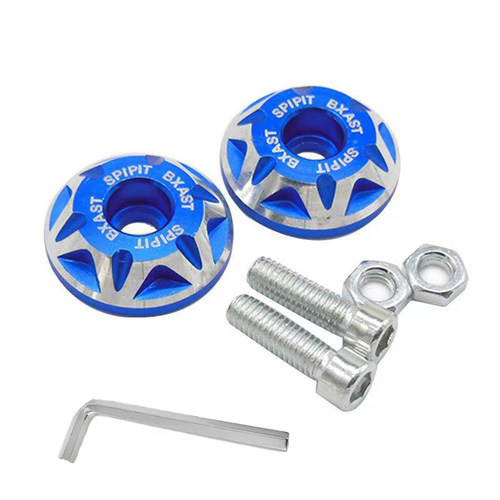 电动车摩托车车牌固定彩色M6罗丝