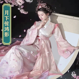 画中仙汉服古风写真小红书拍摄画中游置景道具大卷轴画卷里仙气