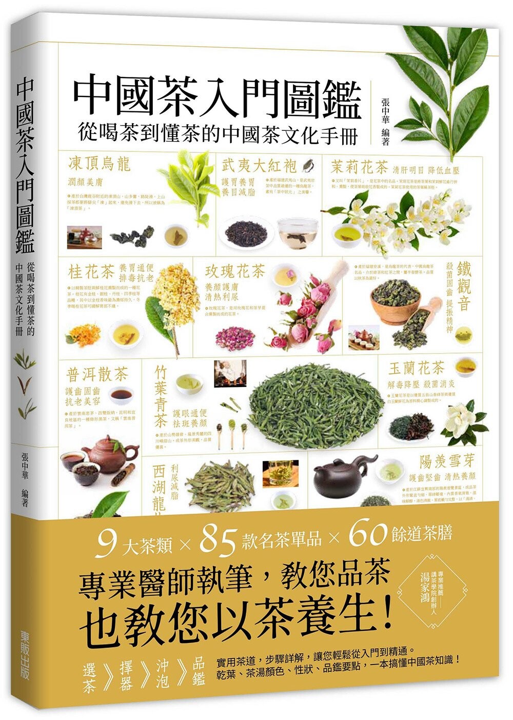 预售 中国茶入门图鉴：从喝茶到懂茶的中国茶文化手册 台湾东贩 张中华