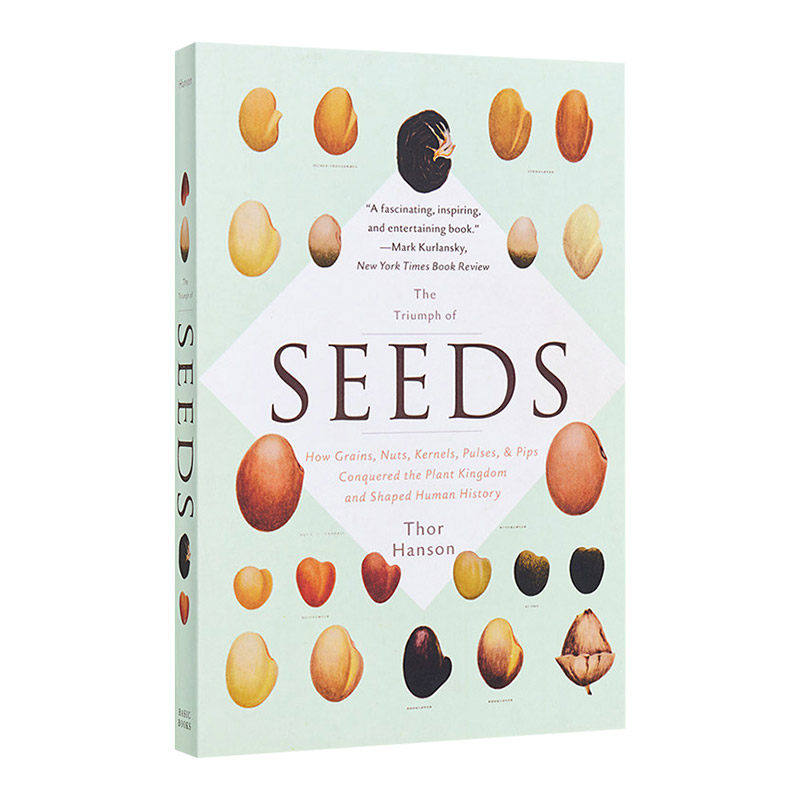 现货 英文原版 种子的胜利 英文原版 The Triumph of Seeds 美国自然文学奖得主索尔·汉森 Thor Hanson 科普读物