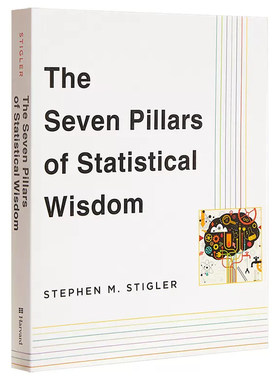 现货 英文原版 统计学智慧的七个支柱 英文原版 自然科学 The Seven Pillars of Statistical Wisdom