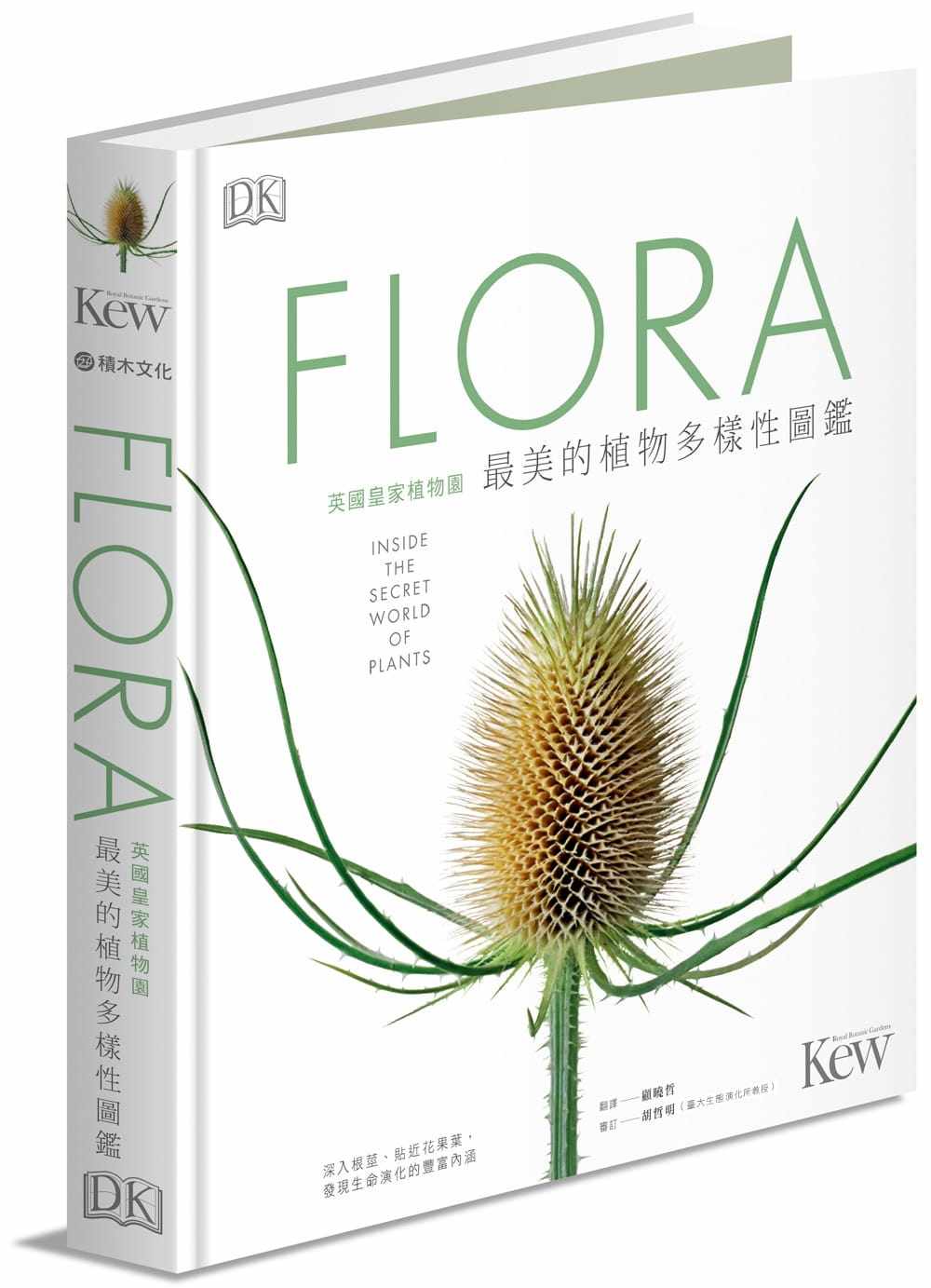 预售 原版进口书 DK编辑部 FLORA英国皇家植物园zui美的植物多样性图鉴：深入根茎、贴近花果叶，发现生命演化的丰富内涵 积木