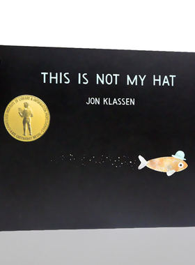 现货 英文原版 绘本 This is not my hat 这不是我的帽子 凯迪克金奖 格林威大奖Jon Klassen 乔恩克拉森