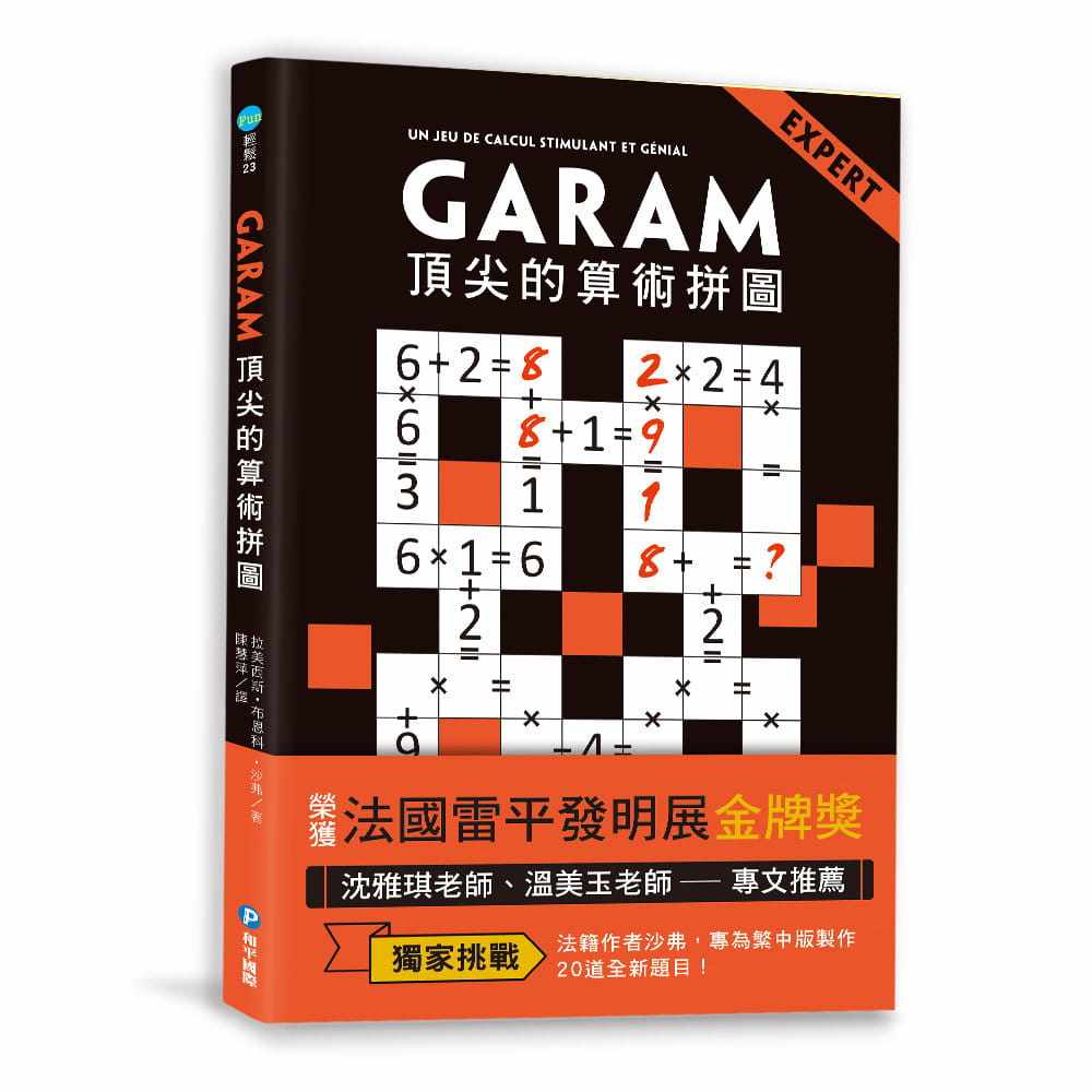 沙弗《garam 的算术拼图:超直观高阶逻辑运算,激荡,启发你的数感》