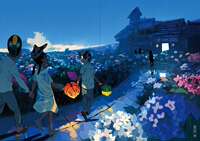 Daydream Ukumo Uiti, the first illustration collection by illustrator Ukumo Uiti, features dreamy depictions of the four seasons of spring, summer, autumn and winter, as well as a world view of snow, moon and flowers. It is available in both English and Japanese thumbnail 4