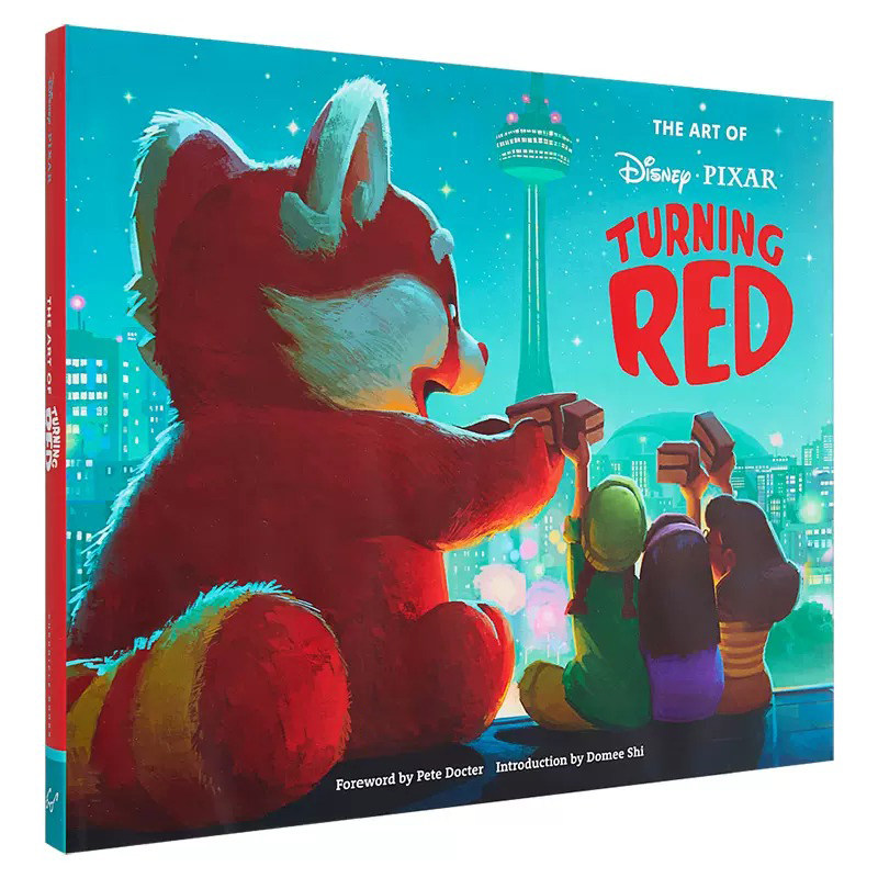 现货 英文原版 青春变形记设定集 迪士尼皮克斯同名动画电影 Pixar The Art of Turning Red