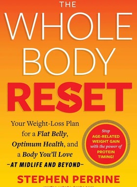现货 英文原版 全身重置 您的瘦腹减肥计划 The Whole Body Reset Stephen Perrine Heidi Skolnik AARP