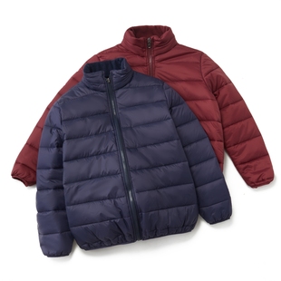 儿童冲锋衣内胆男童外套羽绒棉服女童秋冬保暖棉袄轻薄校服新款