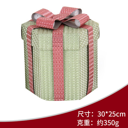 港恒圣诞节装饰礼物盒 酒店商场店铺圣诞节场景布置礼盒礼物包