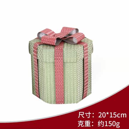 港恒圣诞节装饰礼物盒 酒店商场店铺圣诞节场景布置礼盒礼物包