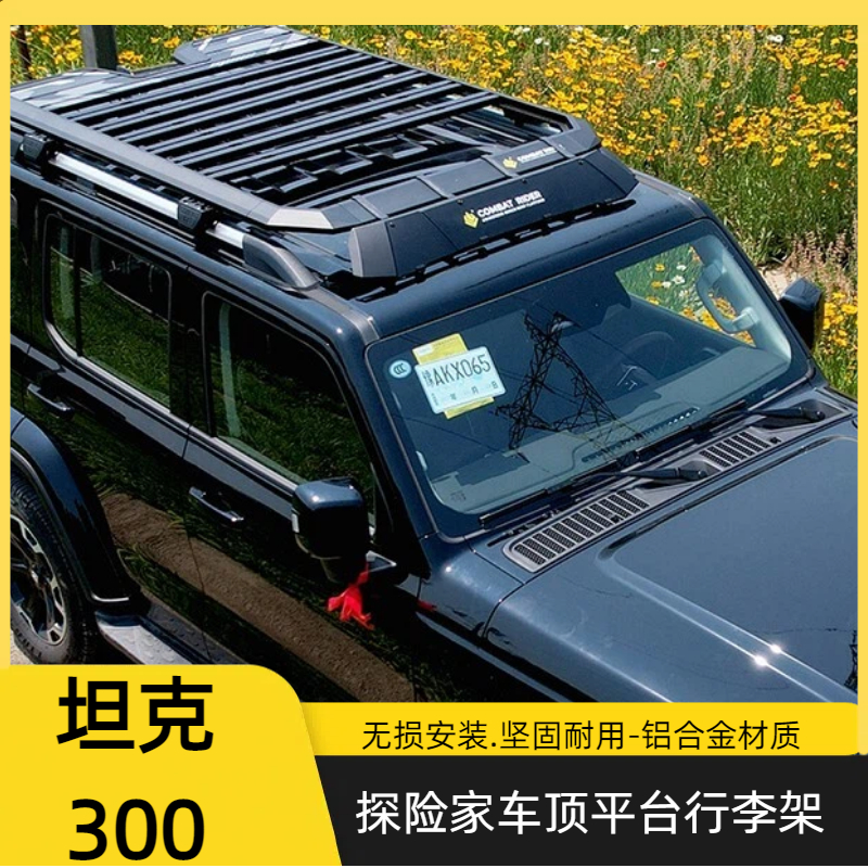 坦克300拓展平台车顶架