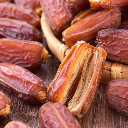 椰枣干货500g新疆特产迪拜阿联酋沙特伊拉克黑耶红枣蜜干果零食散