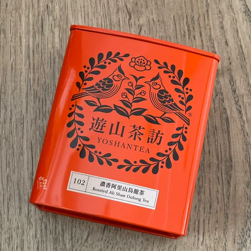 游山茶访 Чай Алишань Улун с насыщенным ароматом 102 жареных 150г Тайваньский высокогорный чай прямая доставка из Тайваня