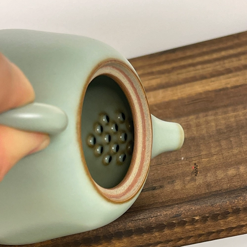 Мастерская керамики Ru Kiln Чайный сервиз Huairu Satisfaction Pot 180cc Набор чайного сервиза Альпийский улун Зеленый чай Прямая почтовая рассылка