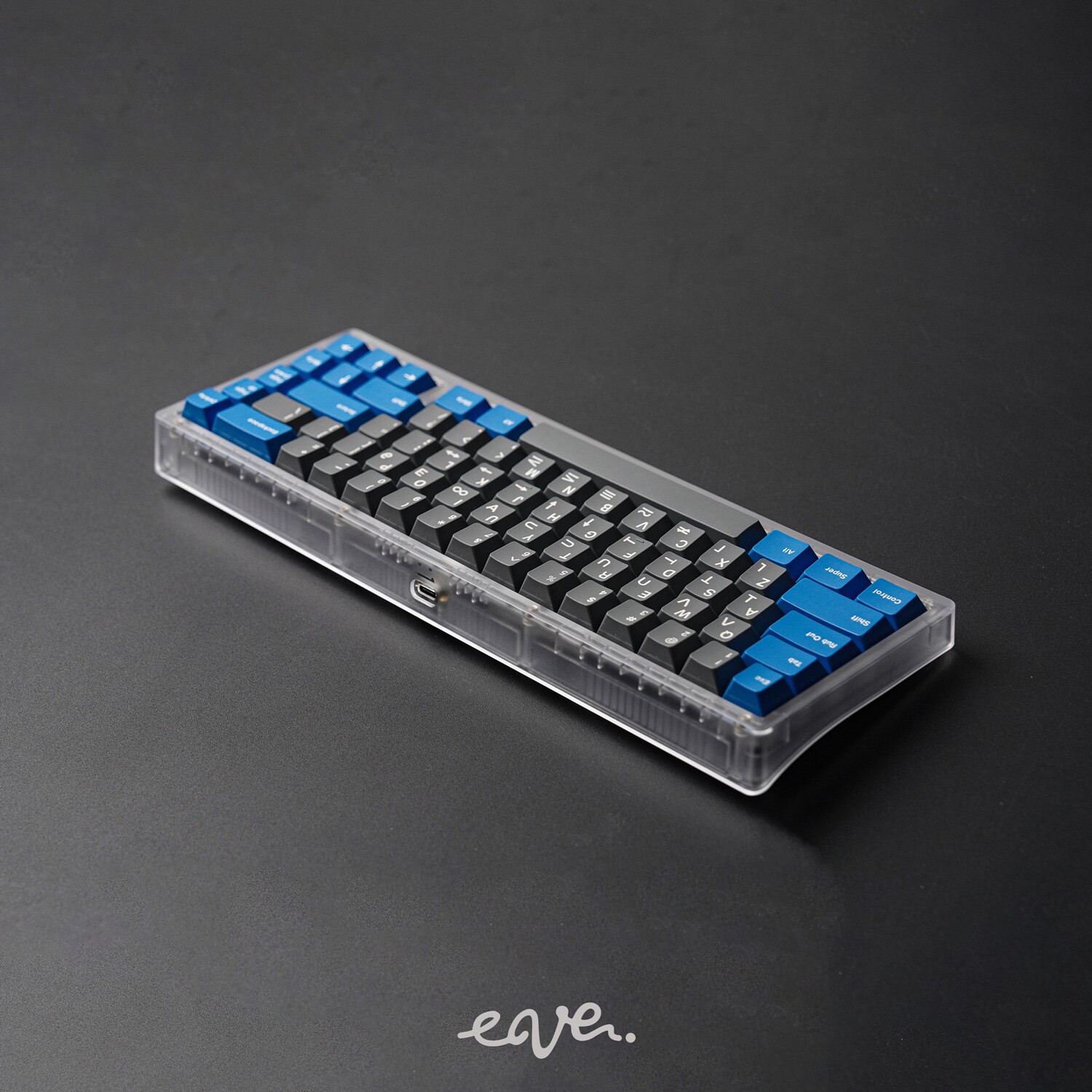 65键有线单模机械键盘PC注塑套件 Swagkeys EAVE6