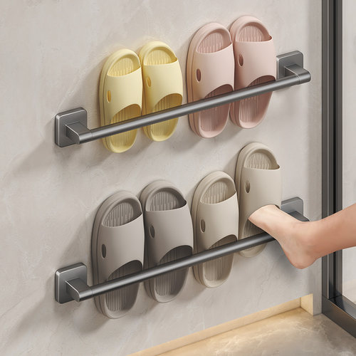 免打孔卫生间太空铝快速安装