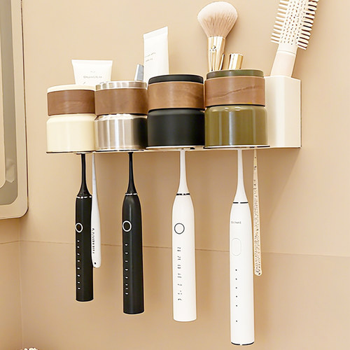 牙刷置物架免打孔壁挂式