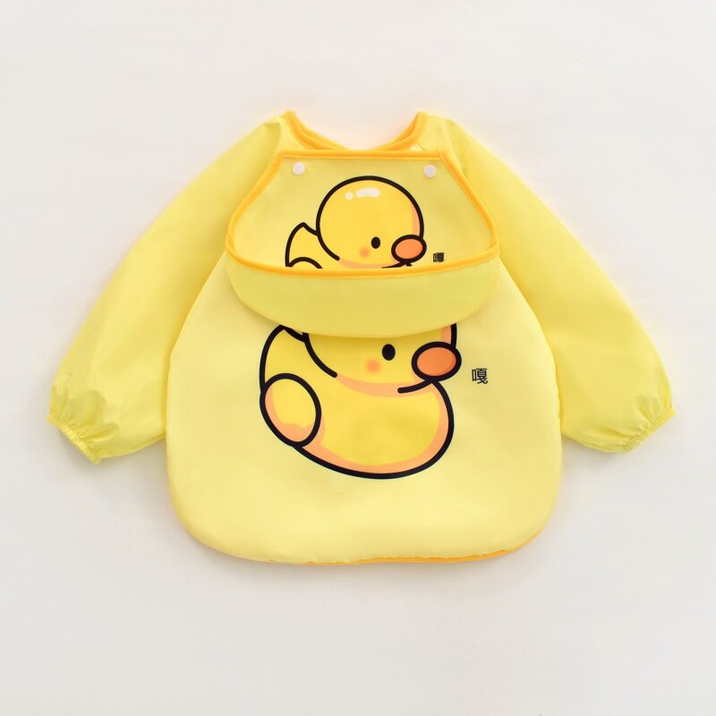 儿童罩衣防水宝宝吃饭围兜婴儿反穿护衣防脏幼儿园画画裙秋冬,童装/婴儿装/亲子装,反穿衣/罩衣,淘宝优惠券,粉丝福利购,淘宝优惠卷