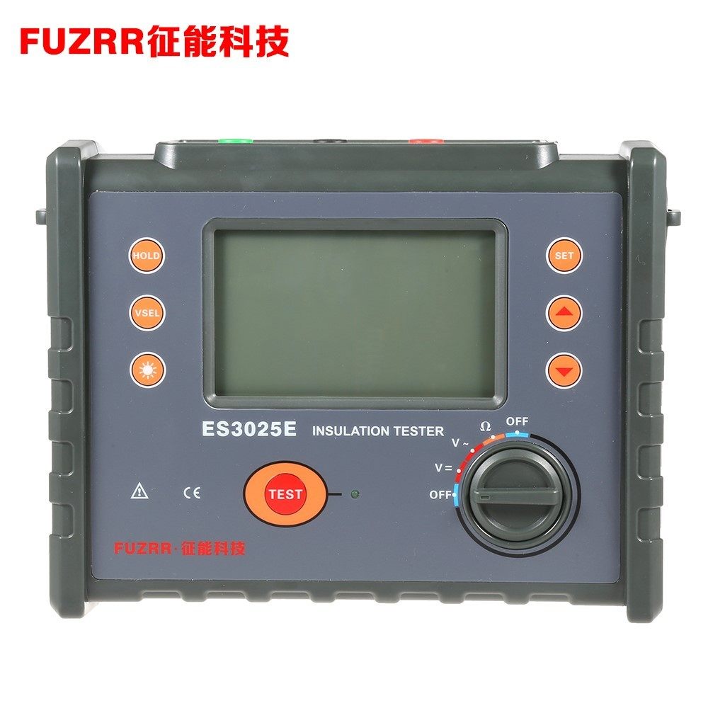 绝缘电阻测试仪 数字兆欧表es3025e 1000v/2500v/5000v绝缘摇表