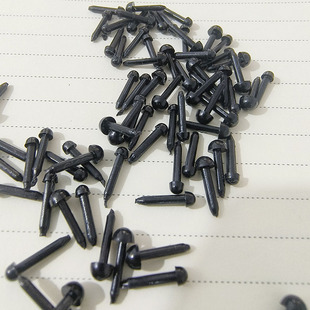 直插眼睛玩偶眼珠扭扭棒眼睛戳戳乐眼睛直脚黑豆眼睛配件手工diy