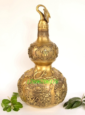 黄铜葫芦田园书房送礼