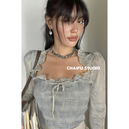 法式超仙银河系水晶串珠项链