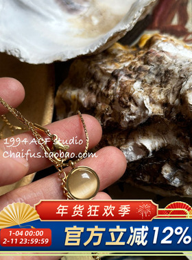 韩风气质小巧几何吊坠项链