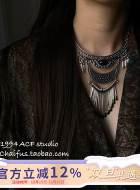 做旧复古苗疆特色项链