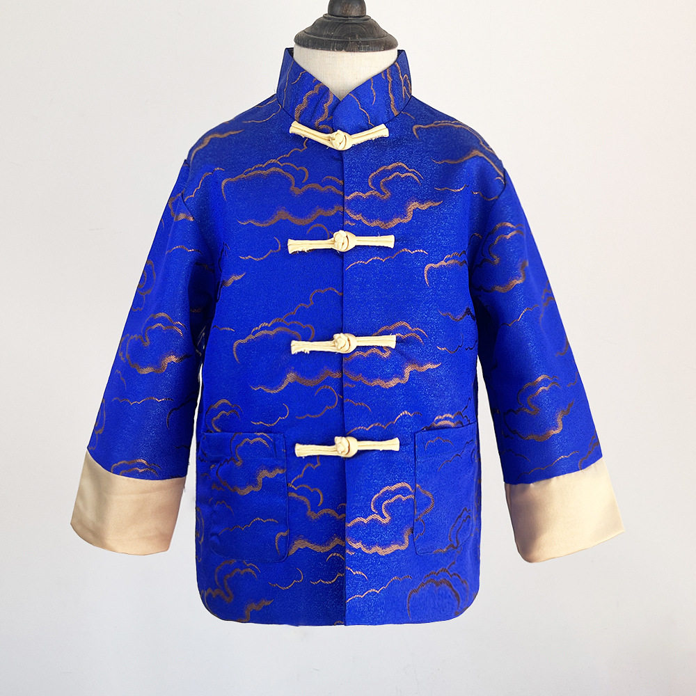 男童唐装汉服外套秋中式