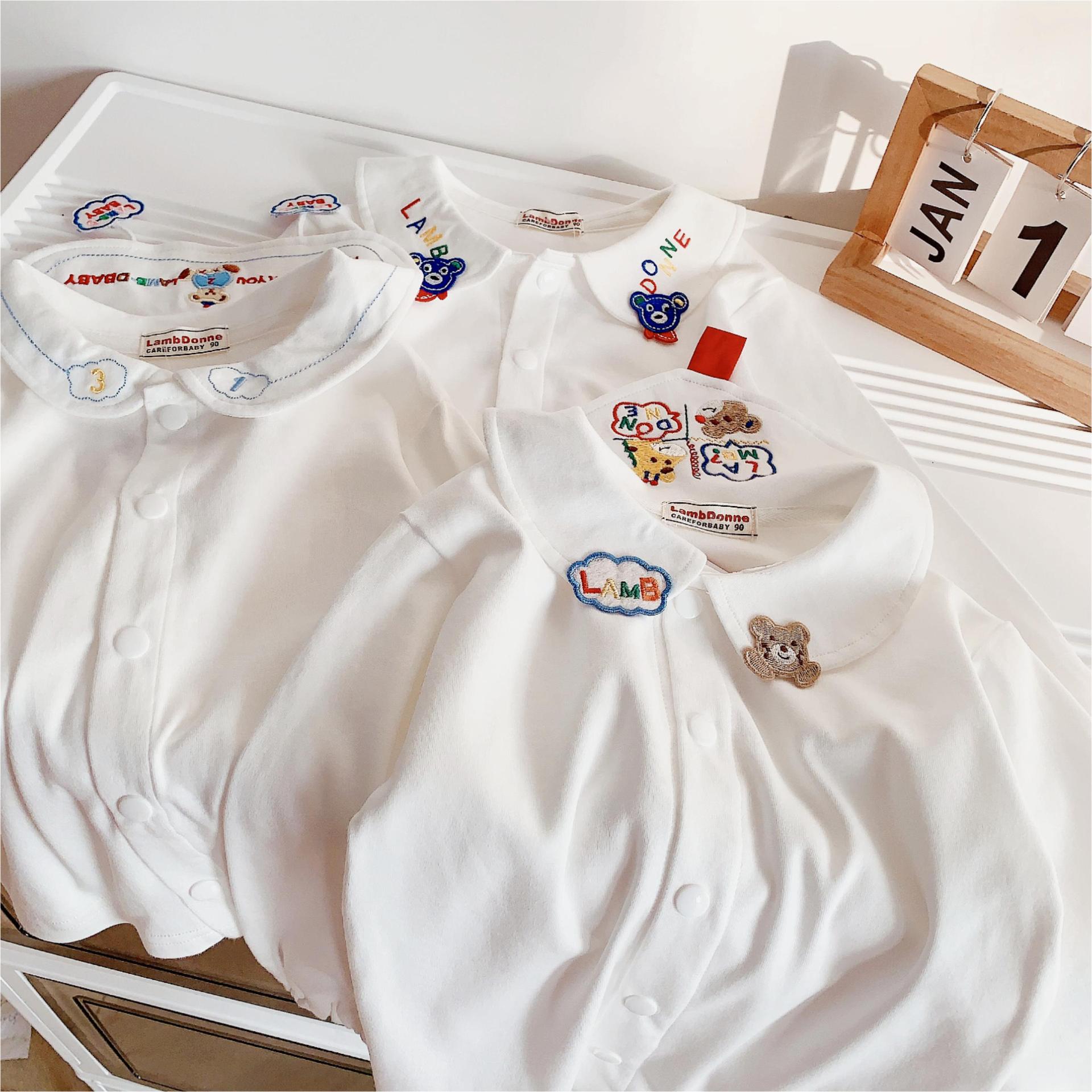 儿童打底衫日系25春装女童宝宝长袖中小童打底男童童装卡通