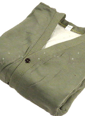 劳保老式加绒加厚大码绒衣绒裤套装卫衣灰色87式绒衣绒裤套装