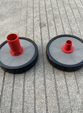 加厚大流量农用高压打药泵进水管滤网清洗机水泵不锈钢过滤器加重